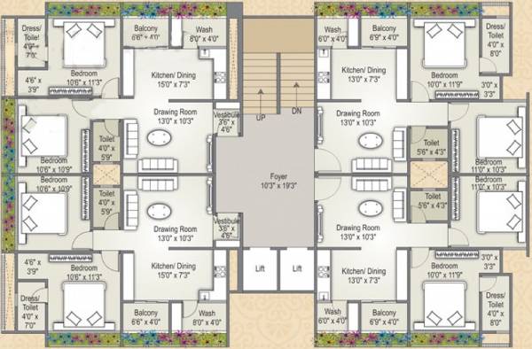 Images for Cluster Plan of Shiv Sharnam Elegance