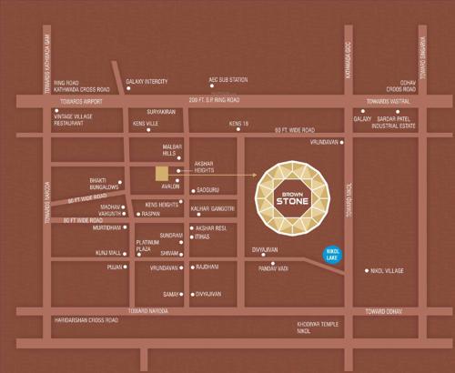  brown-stone Location Plan