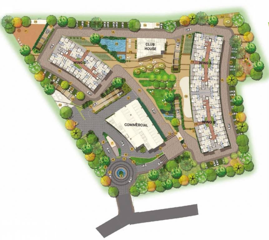 Images for Master Plan of Ajmera Nucleus