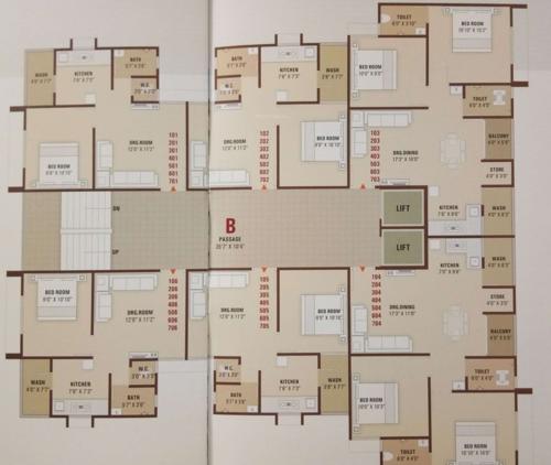 Images for Cluster Plan of Shree Pratishtha Heights
