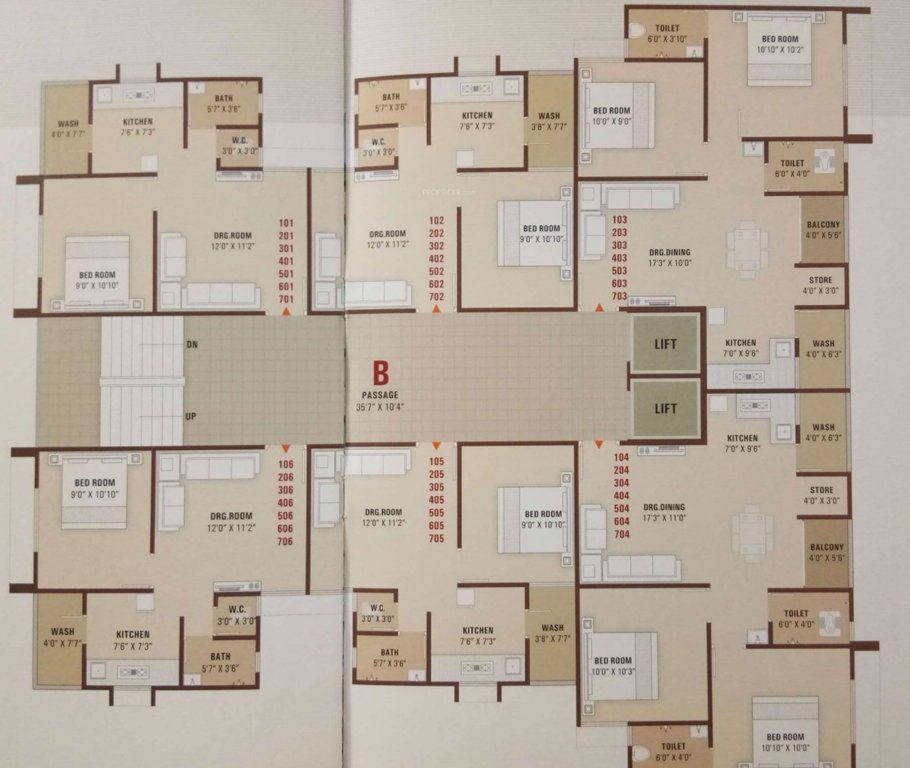Images for Cluster Plan of Shree Pratishtha Heights