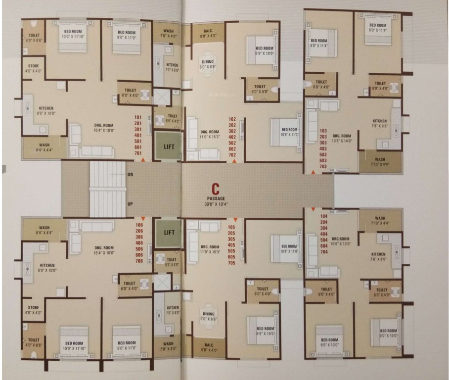 Images for Cluster Plan of Shree Pratishtha Heights
