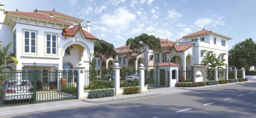 Images for Elevation of Vrundavan Bunglows 7 bunglows-7 Images for Elevation of Vrundavan Bunglows 7