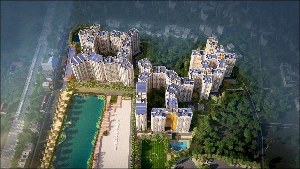  solaris city serampore Elevation