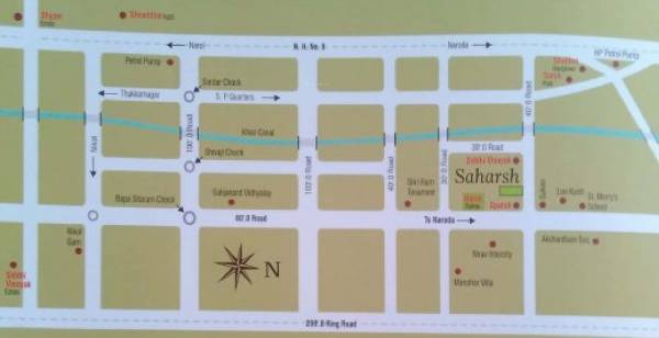 Images for Location Plan of Dhaneshwari Saharsh Residency Phase II C And D Block