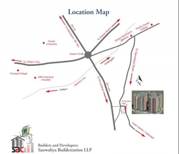  dham Location Plan