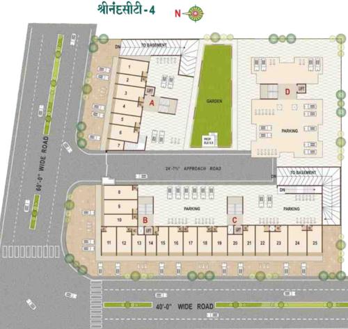 Images for Cluster Plan of Om Shrinand City 4