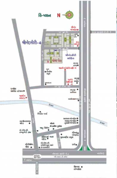 Images for Location Plan of Om Shrinand City 4