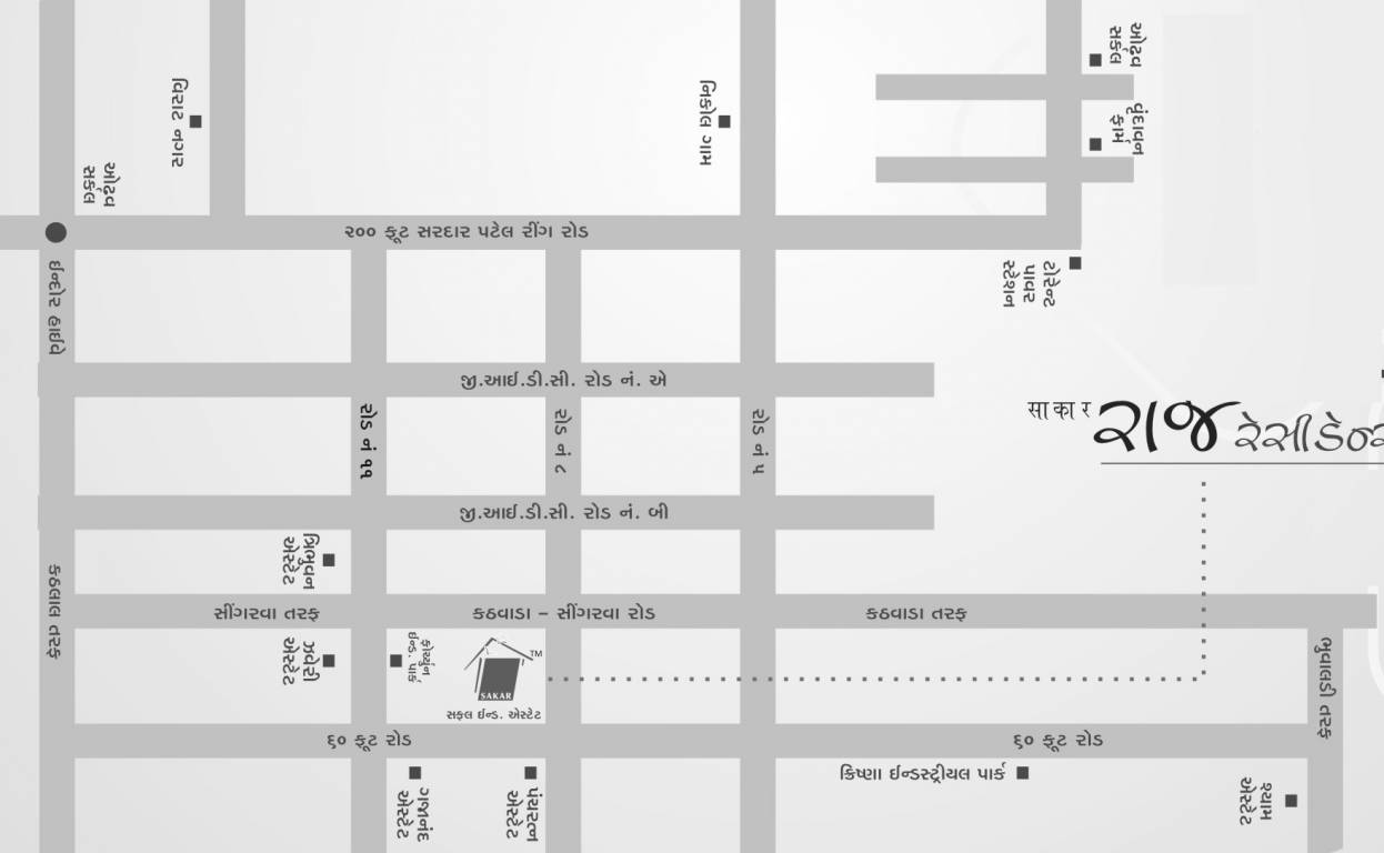 Images for Location Plan of Sakar Raj Residency