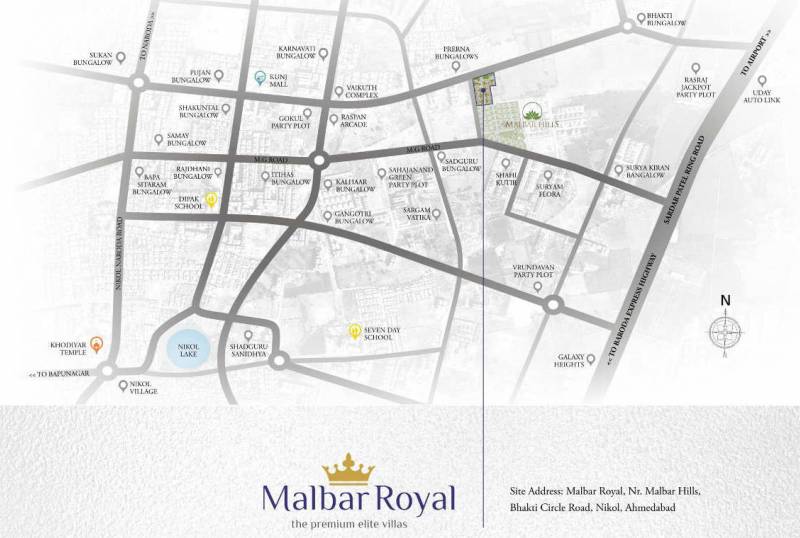 Images for Location Plan of Savita Malbar Royal