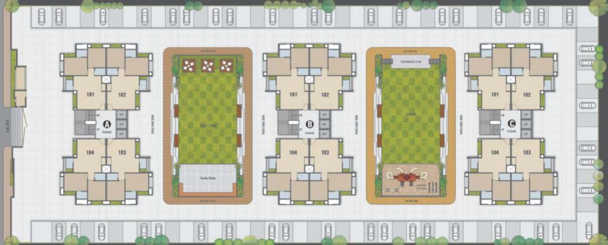 Images for Layout Plan of Santvan Skyon
