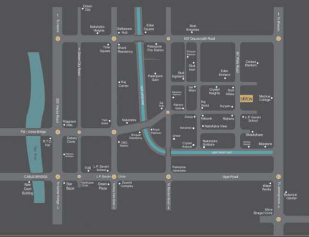 Images for Location Plan of Santvan Skyon