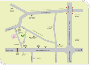 greens Location Plan