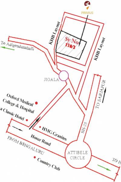 Images for Location Plan of Marg Darshan Primus
