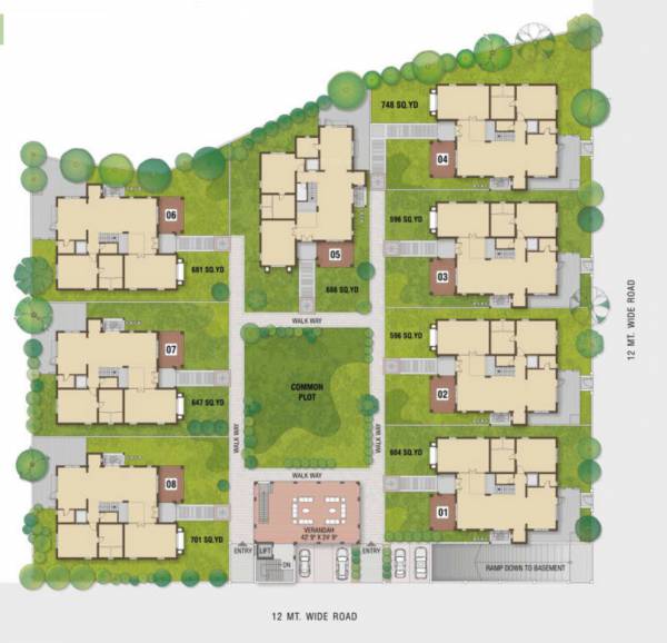 Images for Layout Plan of Vrundavan Bunglows 8