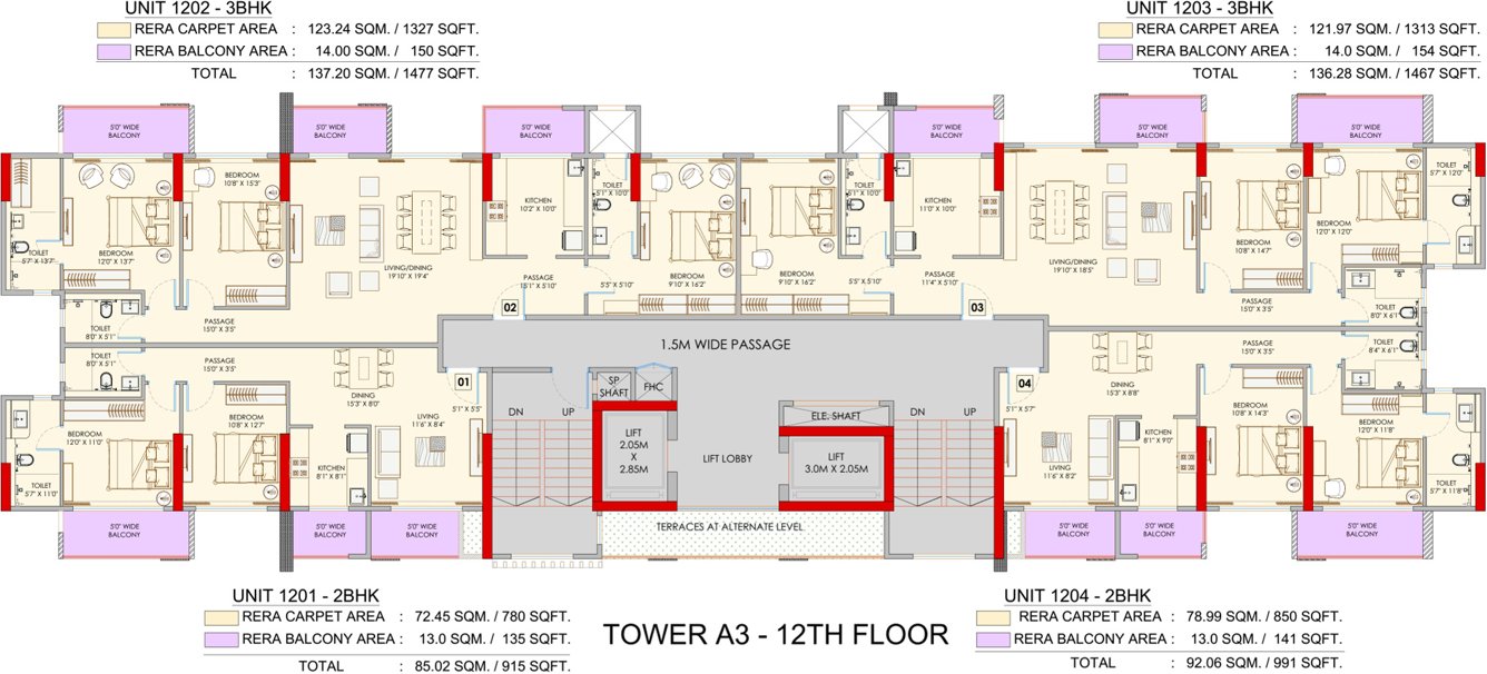 Images for Cluster Plan of Adani Atelier Greens