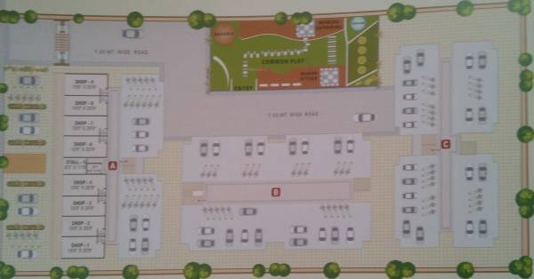 Images for Cluster Plan of Sarthak Homes