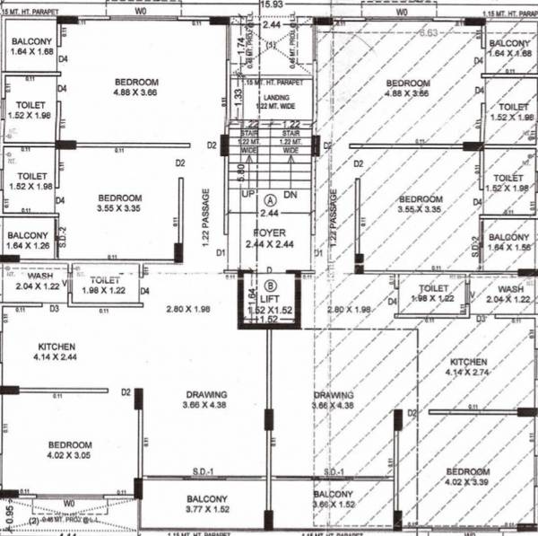 Images for Cluster Plan of Siddhchakra Sabarmati Saral Residency
