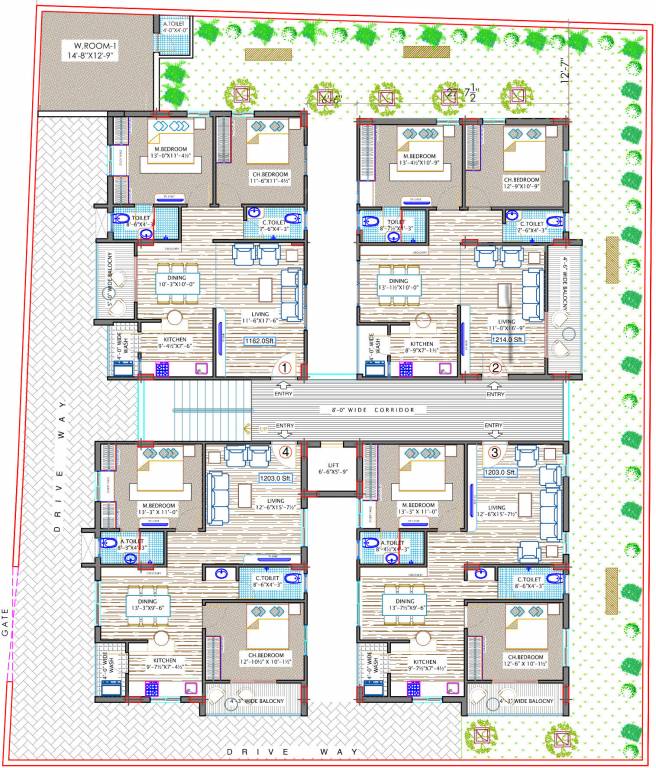 Images for Cluster Plan of Sree Surya Y3