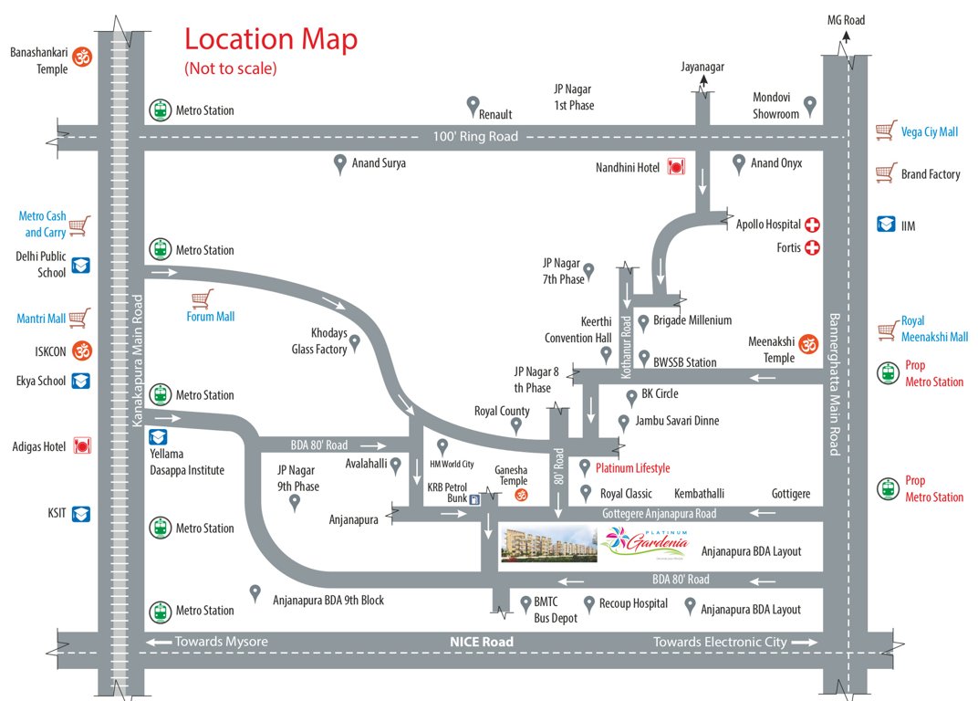 Images for Location Plan of Sai Platinum Gardenia