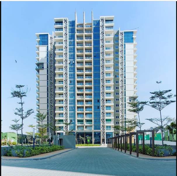  parkwest mahogany tower 7 Elevation