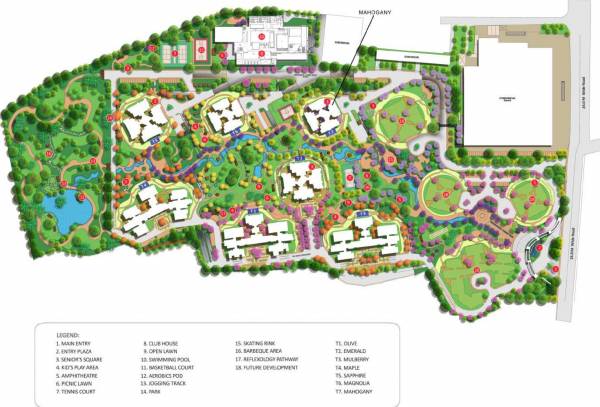 Images for Master Plan of Shapoorji Pallonji ParkWest Mahogany Tower 7