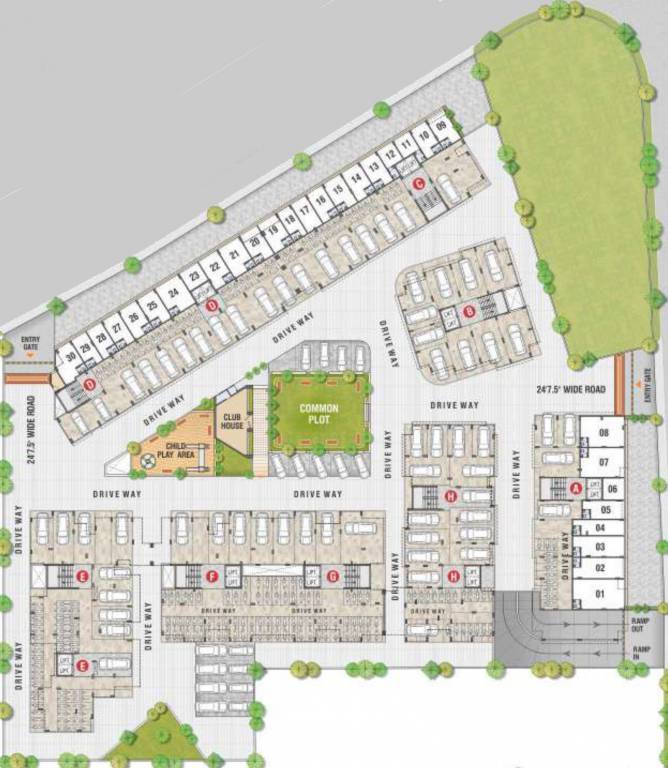 Images for Cluster Plan of Rudram Sky