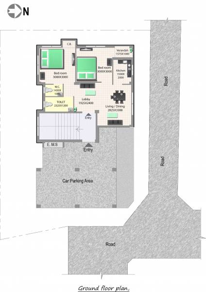 Images for Cluster Plan of Poddar Diya Residency