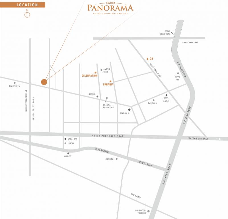 Images for Location Plan of Kavisha Panorama