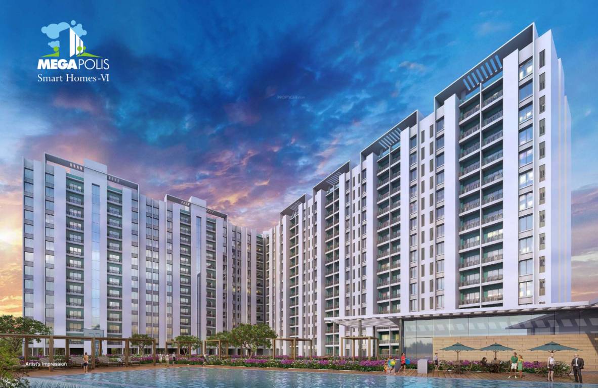  megapolis saffron a3 to a9 Elevation