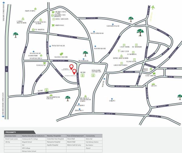Images for Location Plan of Sobha Rajvilas