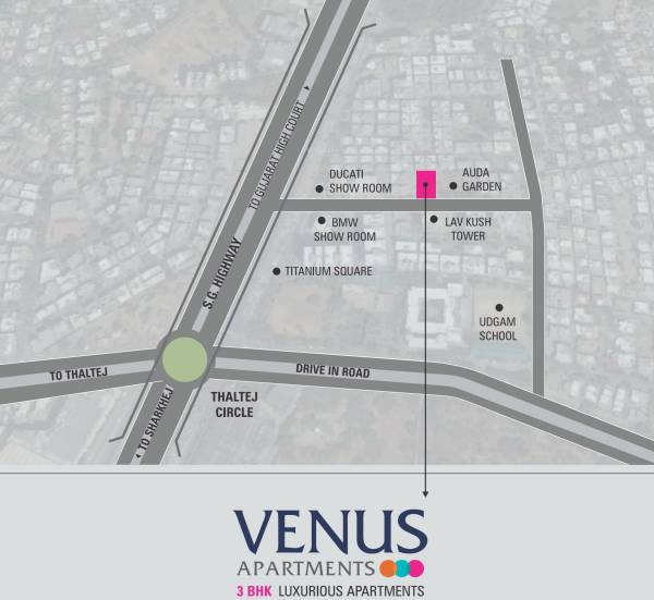 Images for Location Plan of Hiradhan Venus Apartments