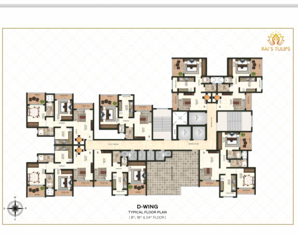  rai tulip A Wing Cluster Plan