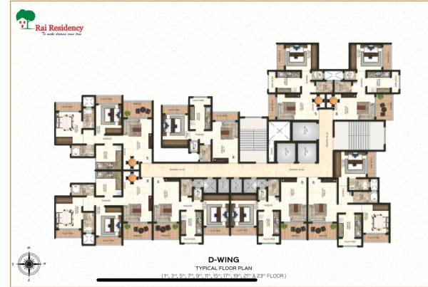 rai-tulip A Wing Cluster Plan