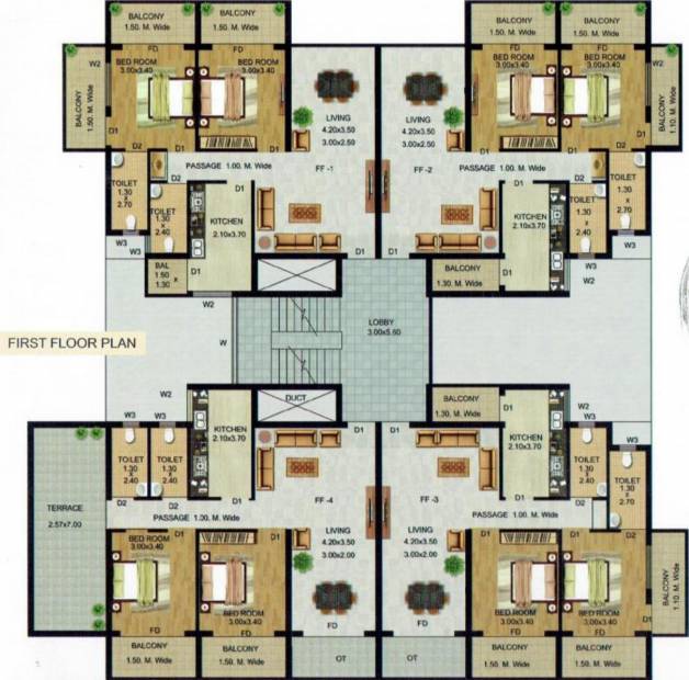 Images for Cluster Plan of M And C Symphony