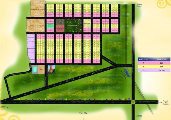 Images for Layout Plan of Arya Green Spark City