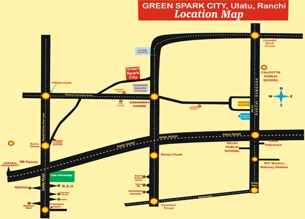 Images for Location Plan of Arya Green Spark City