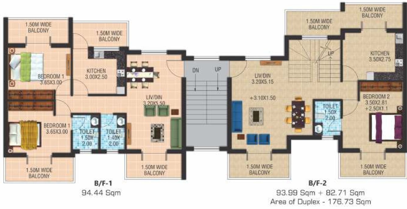 Images for Cluster Plan of Naifer K B Enclave