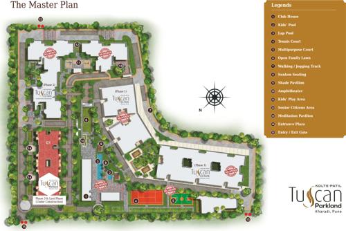  tuscan-parkland Images for Master Plan of Kolte Patil Tuscan Parkland