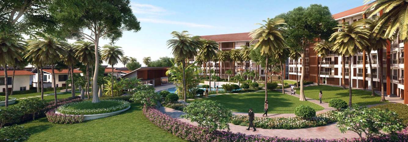  zuari rain forest apartment Landscape Garden and Tree Planting