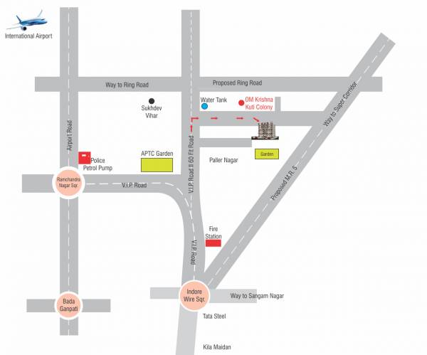 Location Plan residency Location Plan