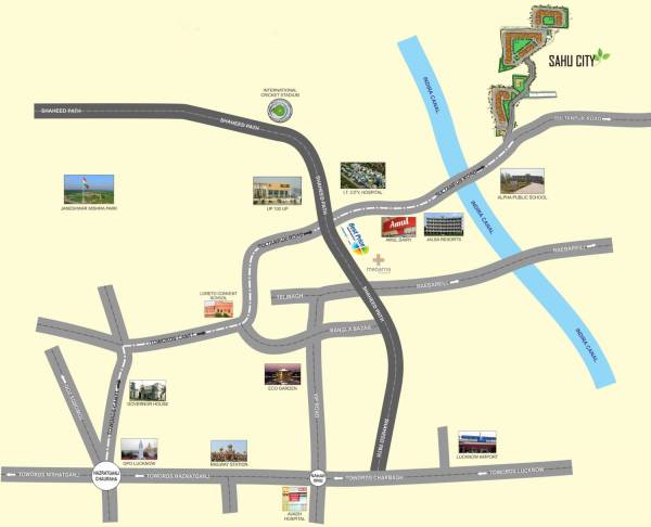 Images for Location Plan of Sahu City