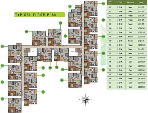 Images for Cluster Plan of Sri Dwaraka Sai Balaji Residency