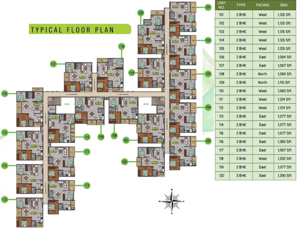 Images for Cluster Plan of Sri Dwaraka Sai Balaji Residency