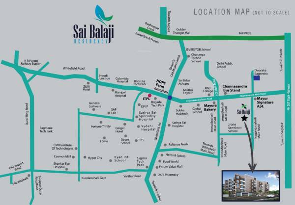 Images for Location Plan of Sri Dwaraka Sai Balaji Residency