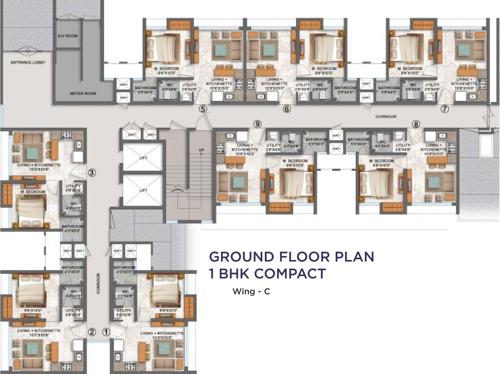 Images for Cluster Plan of Lodha Palava Azzurra A To D Images for Cluster Plan of Lodha Palava Azzurra A To D