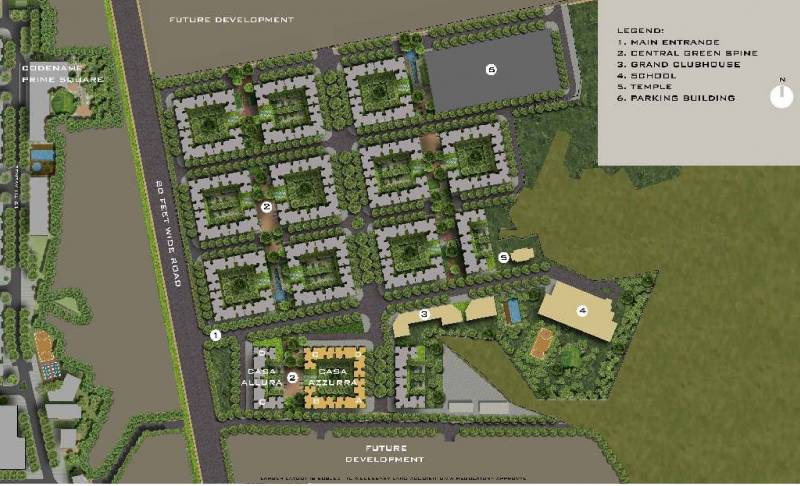 Images for Layout Plan of Lodha Palava Azzurra A To D