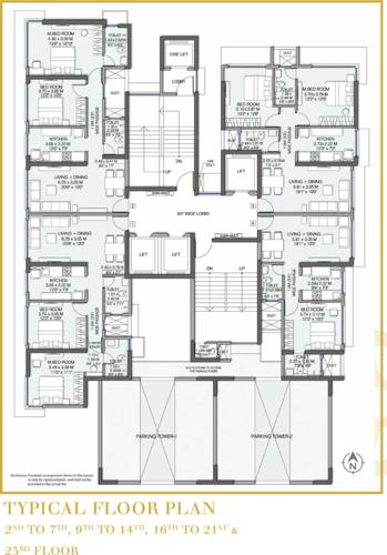  wadhwa-pristine Images for Cluster Plan of Wadhwa Wadhwa Pristine