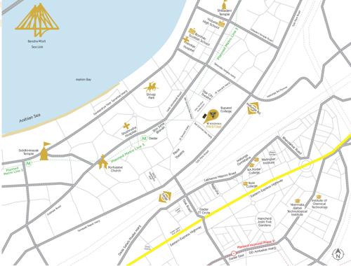  wadhwa-pristine Images for Location Plan of Wadhwa Wadhwa Pristine