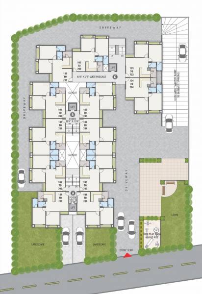  darsh-pavitram Layout Plan
